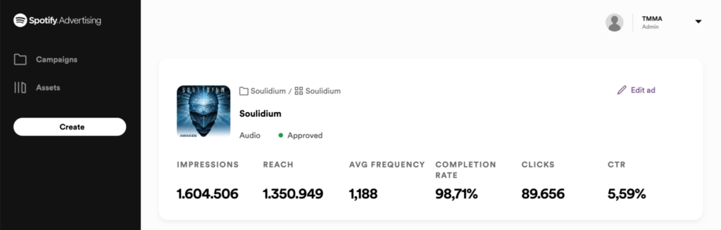 TMMA- Soulidium brand